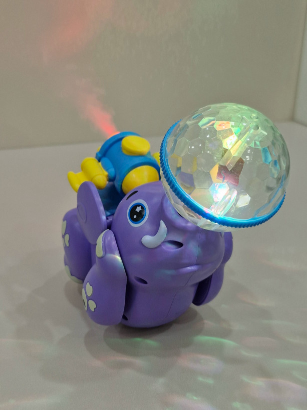 فیل چراغدار چرخشی دودزا